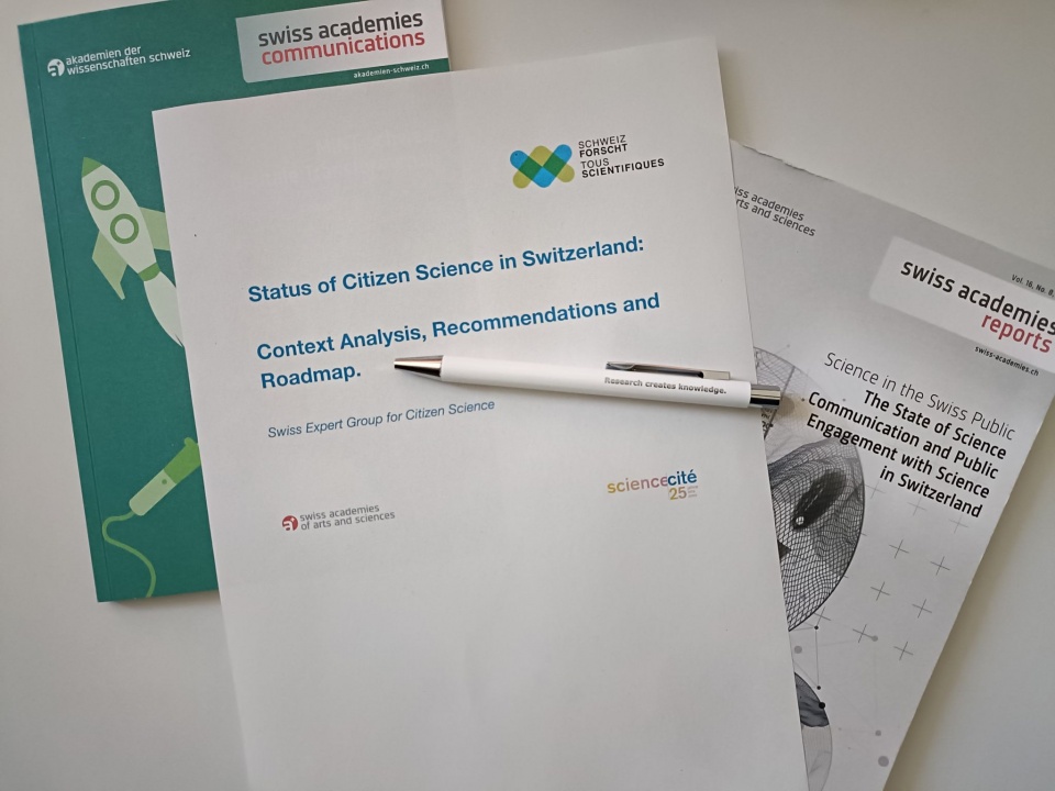 AG Status von Citizen Science in der Schweiz