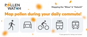 Pollen Watch: Mapping the „Biisse“ and „Hatschi“